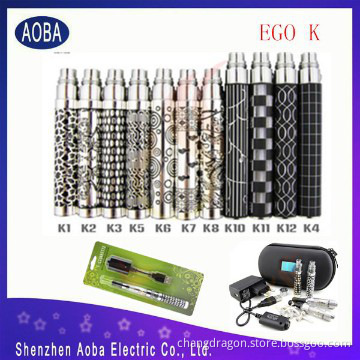 High quality ego k kit e cigarette ego k electronic cigarette